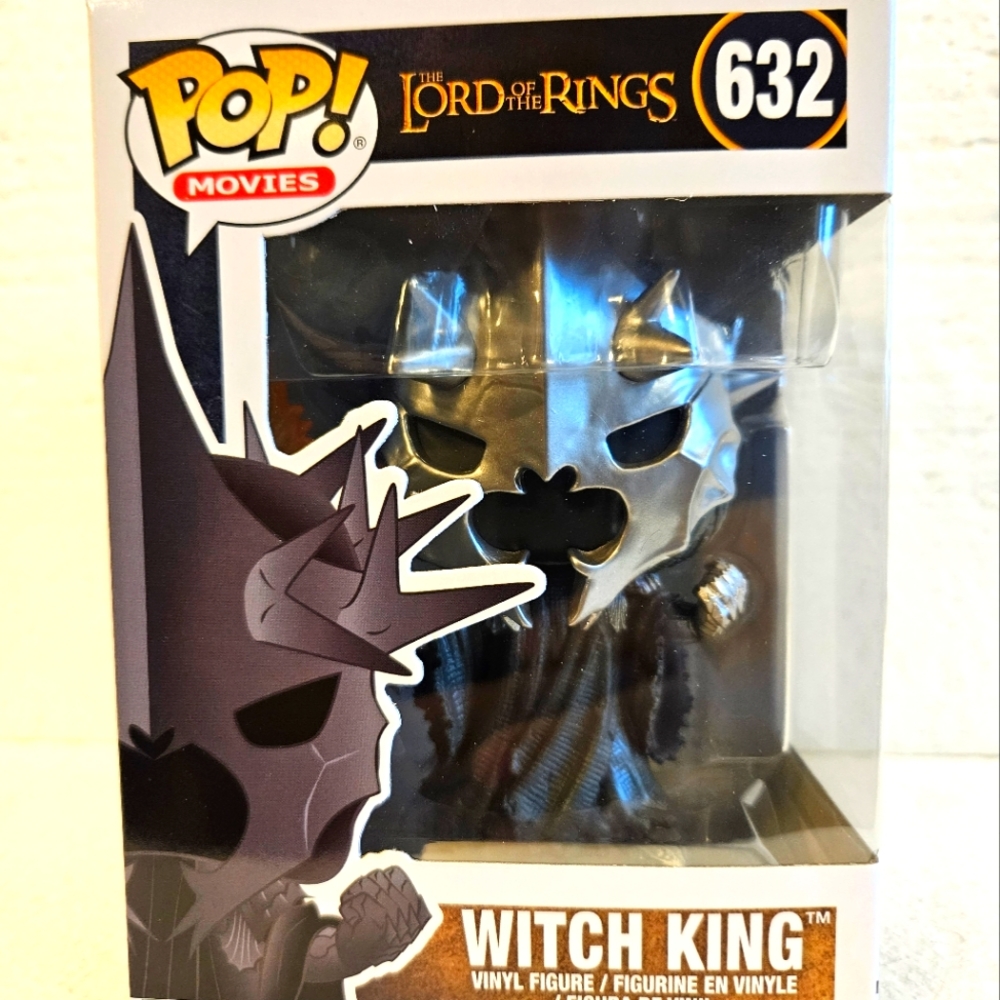 Funko Pop! # 632 Movies Lord of the Rings "Witch Ring" new and original